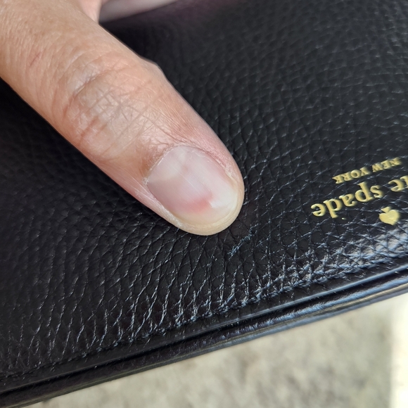 Kate Spade Black Leather Wallet - Picture 6 of 6